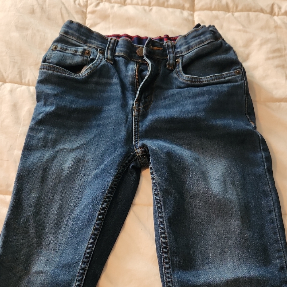 Levi's Boys Size 12 Adjustable Waist Denim Jeans